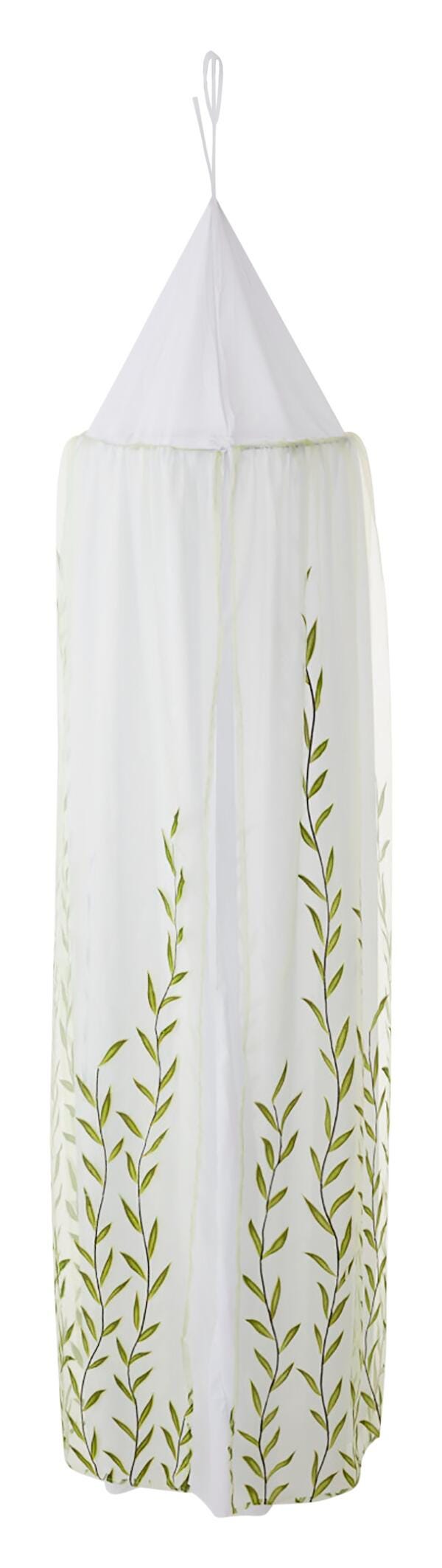 Abilitations Reading Canopy, 7-7/8 Feet Long, Green & White 2027636